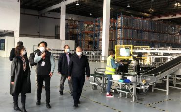 商務部領導蒞臨重慶飛力達參觀調研